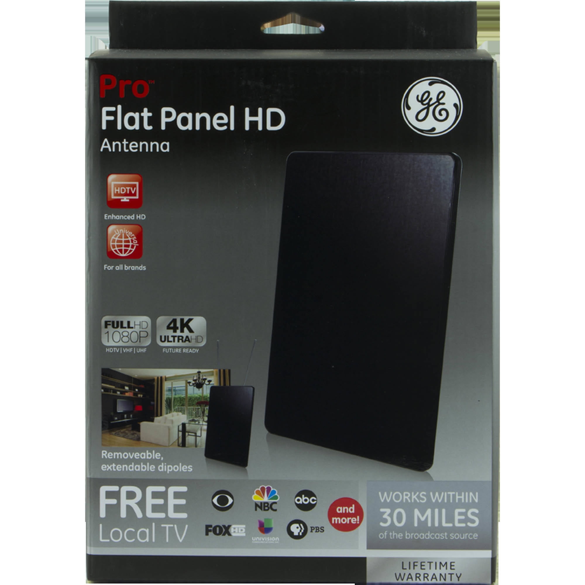 ge pro flat panel hd antenna - walmart ge pro flat panel hd antenna - walmart