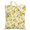 Lemon Flower, variant on New York City Travel Canvas Tote Bag for Women, Reusable Funny Bag with Zipper Pocket Metal Snap Closure, Aesthetic Vintage Bags for Shopping Travel