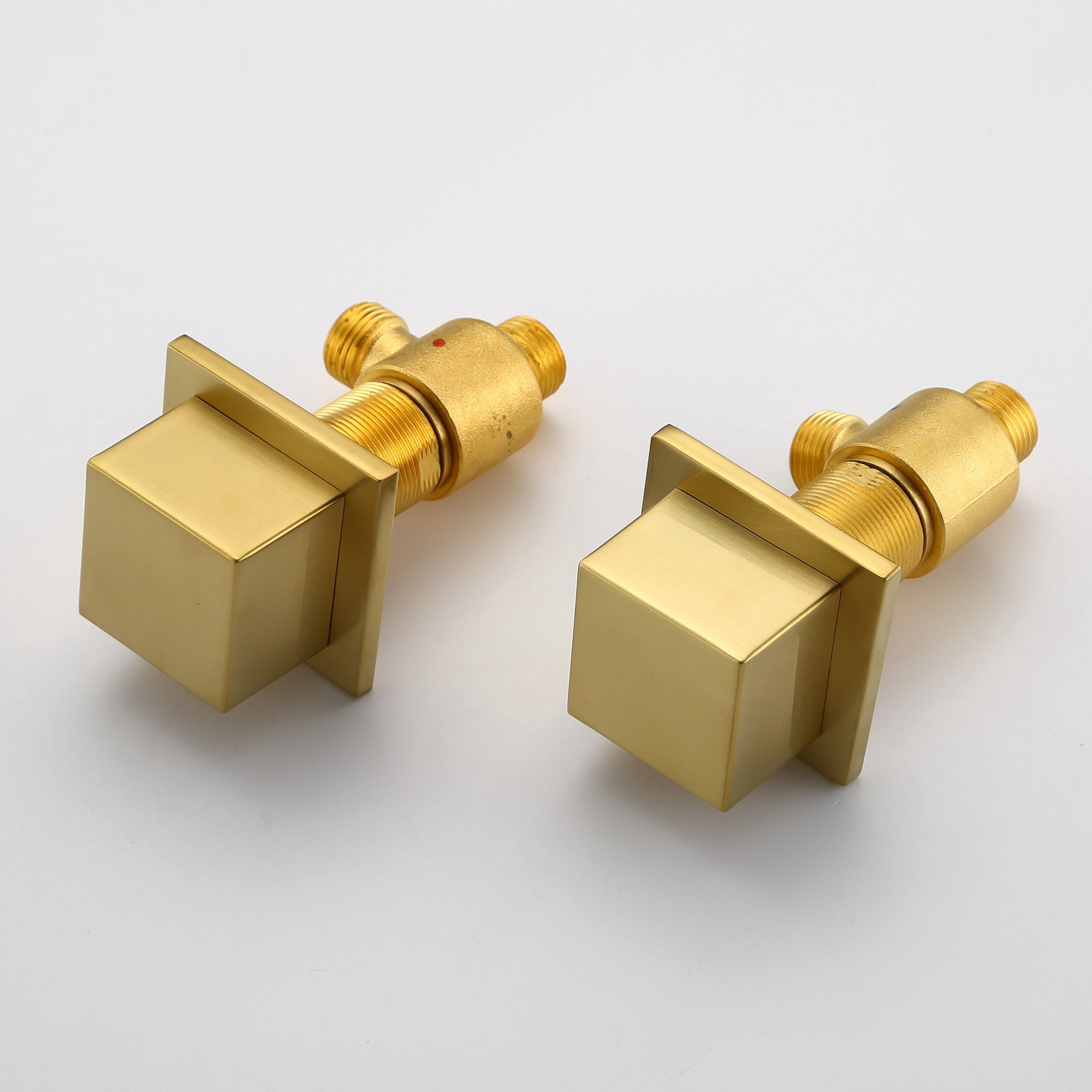 Deck Mount Diverter Tub Faucet,High Flow Waterfall Tub Spout with Hand Shower Brushed Gold Finish