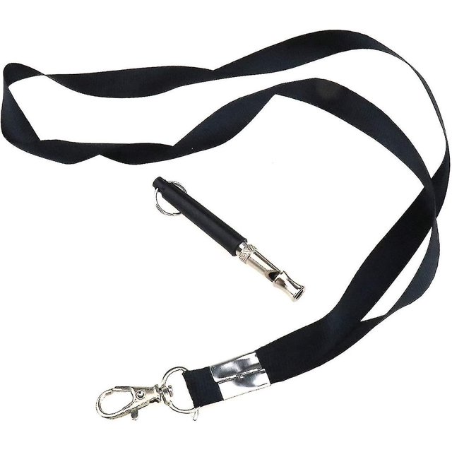 Silbato para perros Entrenamiento de mascotas Sonido de paso ultrasónico Cordón ajustable Llavero Regalo