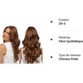 thumbnail image 5 of Peluca sintética larga, estilo ondulado natural, cabello largo y rizado con raya mediana, ondas grandes ombré, 5 of 5