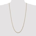 thumbnail image 2 of 14K Yellow Gold necklace Figaro chain Flat 30 in 2.75 mm, 2 of 5