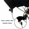 thumbnail image 5 of USB électrique veste chauffante coussin chauffant en plein air thermique hiver chaud automne équipement chauffant gilet chauffant coussinets pour bricolage vêtements chauffants, 5 of 5