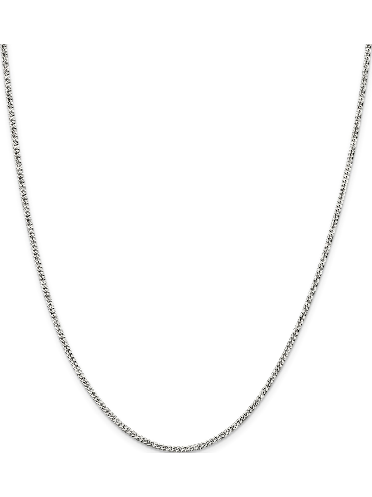 925 Sterling Silver 2mm Curb Chain Walmart Canada