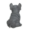 thumbnail image 5 of Hi-Line Gifts 6.25" Sitting French Bulldog Puppy Outdoor Garden Statue, 5 of 8