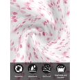 thumbnail image 7 of Pink Floral Cloth Napkins Set of 8 Reusable Dinner Napkins, Retro Blossom Flower Botanical Country Cocktail Napkin Washable Table Napkins for Wedding/Holiday Party/Baby Shower 20"x20", 7 of 7