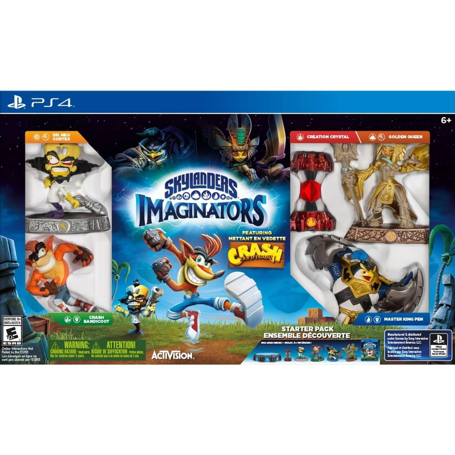 mel Afgørelse kopi Activision Skylanders Imaginators Crash Bandicoot Starter Pack (PS4) -  Walmart.com