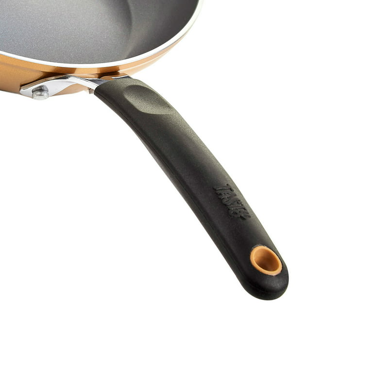 Kitchen Sense 9.5” Copper Non-Stick Fry Pan with Wide Edge 