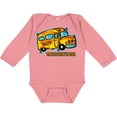 thumbnail image 3 of Inktastic How I Roll School Bus Boys or Girls Long Sleeve Baby Bodysuit, 3 of 5