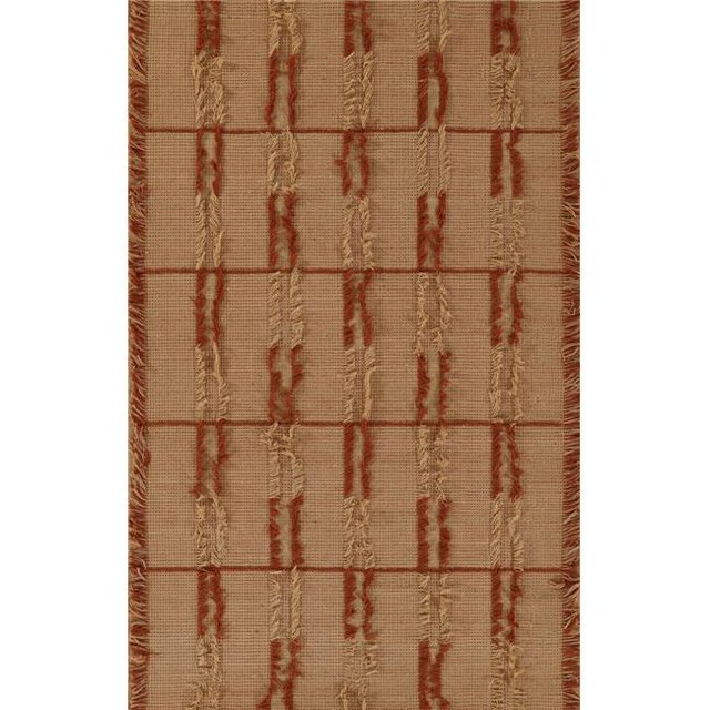 Momeni SERNASRN-1TER2030 2 x 3 Pi Serena Rectangle Zone Tapis&44; Terre Cuite