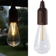 thumbnail image 4 of maskred Pull Cord Light Hanging Bulb Tent Camping Lamp Battery Operated black 6x22cm 1Set, 4 of 6