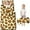 Cream and Brown, variant on Gold and Brown Of Leopard Print Toddler Nap Mats for Kids Preschool,Sleeping Mat Bag or Kids,Toddler Sleeping Bag,Toddler Nap Mat or Daycare