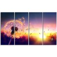 thumbnail image 2 of Dandelion at Sunset Freedom to Wish - Abstract Wall Art Canvas, 2 of 3