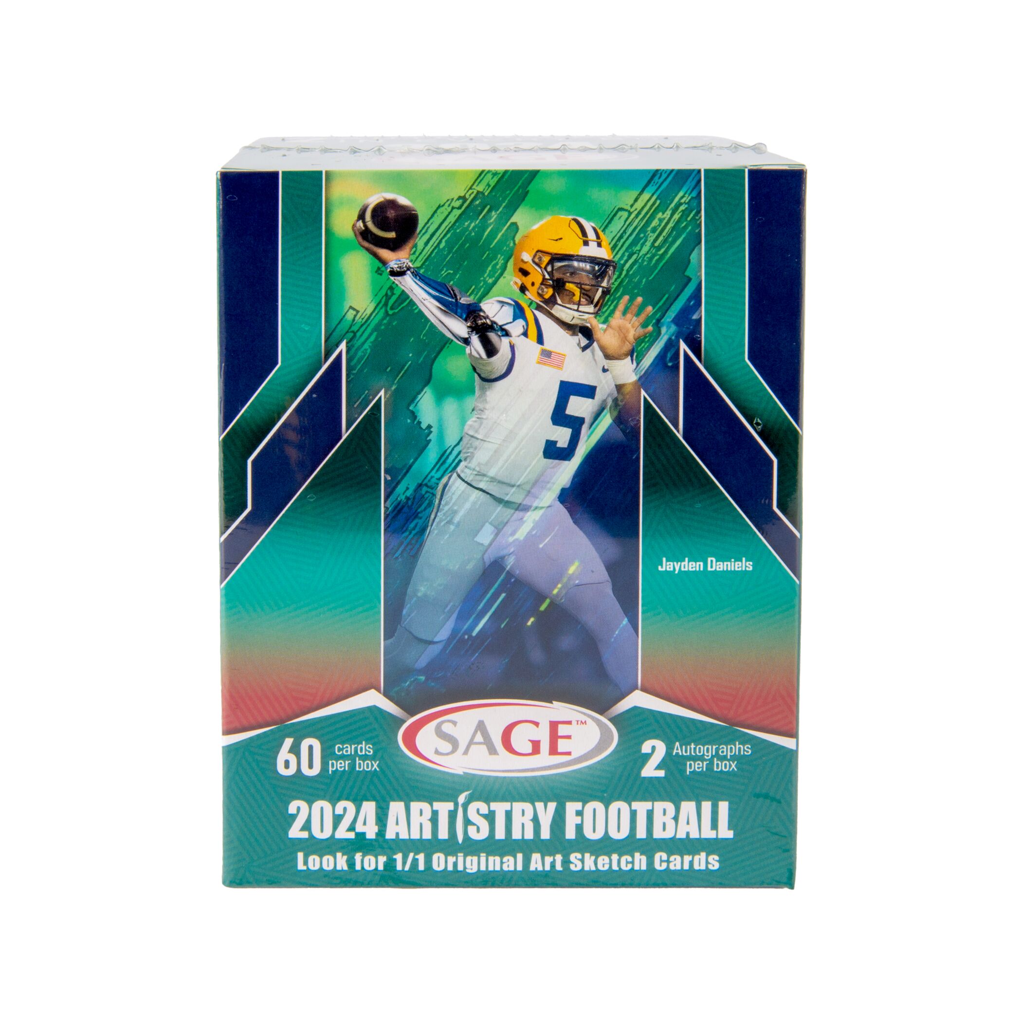2024 Sage Artistry Football Blaster Box