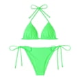 thumbnail image 5 of RTKFRFLM Thong Bikini Swimsuit for Women Black Brazilian String Bikinis Bathing Suit Triangle Top Bathing Suits, 5 of 6