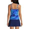 thumbnail image 2 of Lands' End Women's DD-Cup Chlorine Resistant Wrap Underwire Tankini Swimsuit Top, 2 of 3