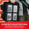 thumbnail image 2 of EVORETRO Sac de Collection Premium avec Fenêtre – Étui de Rangement de Voyage Protecteur pour Objets de Collection de Jeux de Cartes à Collectionner, Sac de Transport Durable, Magic The Gathering, Cartes Yu-Gi-Oh! (1 Paquet), 2 of 5