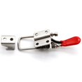 thumbnail image 2 of Industrial Hardware Stainless Steel Threaded Adjustment Buckle Mechanical Equipment Lock Box Buckle Hasp, 2 of 5