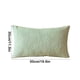 thumbnail image 3 of Checkered Texture Long Pillowcase Solid Color Home Living Room Bedroom Study Atmospheres Decorative Pillow Cushion, 3 of 6