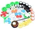 thumbnail image 1 of Kit de motor de CC de 112 piezas, minimotor eléctrico con engranajes de plástico, soporte de montaje del motor, eje de hélice para proyectos científicos de bricolaje, 1 of 7