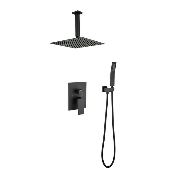 12” Shower Head System Ceiling Mounted Shower