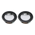 thumbnail image 1 of LOLIPPYY 2Pack Desktop Microphone Internal Magnet Audio Speaker Metal Loudspeaker for Bathrooms, 1 of 8