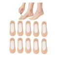 thumbnail image 1 of Calcetines Mujer Tines Invisibles 10 Pares Negro Y Nude, 1 of 8