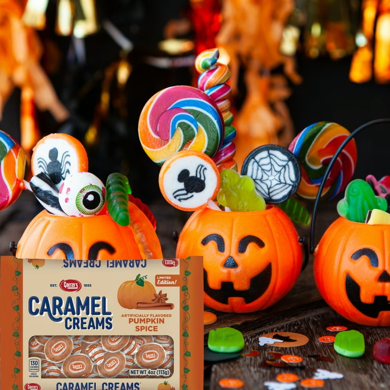 Pumpkin Spice Caramel Creams, Limited Edition Individually Wrapped