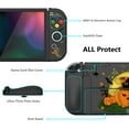 thumbnail image 5 of PlayVital ZealProtect Soft Protective Case for Nintendo Switch OLED, Flexible Protector Joycon Grip Cover for Nintendo Switch OLED with Thumb Grips & ABXY Direction Button Caps - Moon Night Halloween, 5 of 9