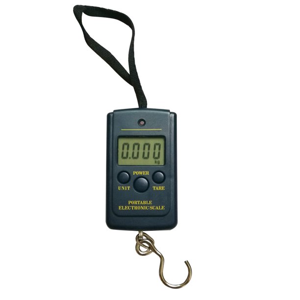 Btafrte Mini Balanza Pesca Digital 40 Kg/10 G Con Gancho para (caja Azul)