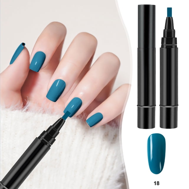 Pincel para esmalte de uñas en gel, para manualidades, para dibujo, para manicura, con LED, 8 ml