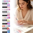 thumbnail image 6 of Pearlescent Nail Polish Pen Set for Diy Nail Art with Shimmer Finish and Precision Control Tip, 5ml Each, 6 of 10