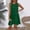 *Green, variant on ClodeEU Women's Sleeveless Tank Dress with Ruffle Hem and Back Tie,Casual Loose Fit Knee Length Dress Army Green,Women's Plus L