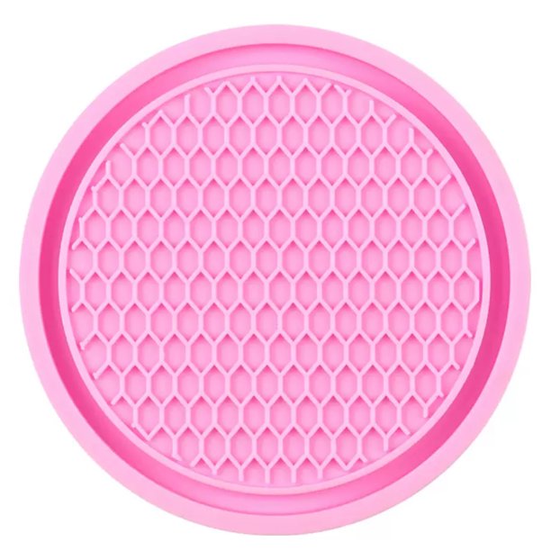 Oferta por tiempo limitado!Almohadilla para taza de coche, 4 Uds. Portavasos antideslizante Universal para coche incrustado en adornos de silicona, alfombrilla para accesorios interiores de coche