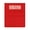 Red, variant on Chair Back Organizer Classroom Storage Caddy, Multi-Pocket Seat Sack for Student Desks with Name Tag Pocket, Durable Hanging Chair Pocket for School Home Study Organization