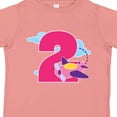 thumbnail image 4 of Inktastic 2nd Birthday Airplane Girls Pilot 2 Year Old Girls Toddler T-Shirt, 4 of 5