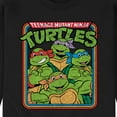 thumbnail image 3 of Teenage Mutant Ninja Turtles - TMNT Retro Group - Men's Crew Neck Fleece Pullover, 3 of 5