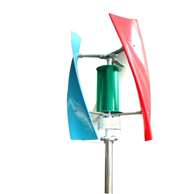 Real Efficiency Free Energy Windmill 1kw 1.5kw 12v 24v Vertical Axis Permanent Maglev Wind Turbine Generator Output ,Easy Installation
