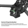 thumbnail image 5 of EVA5 Huafei FPV5 inch Crossover Machine XH Rack Professional Aerial Photography HD Explosion resistant Compatible with DJI O3 O4, 5 of 6