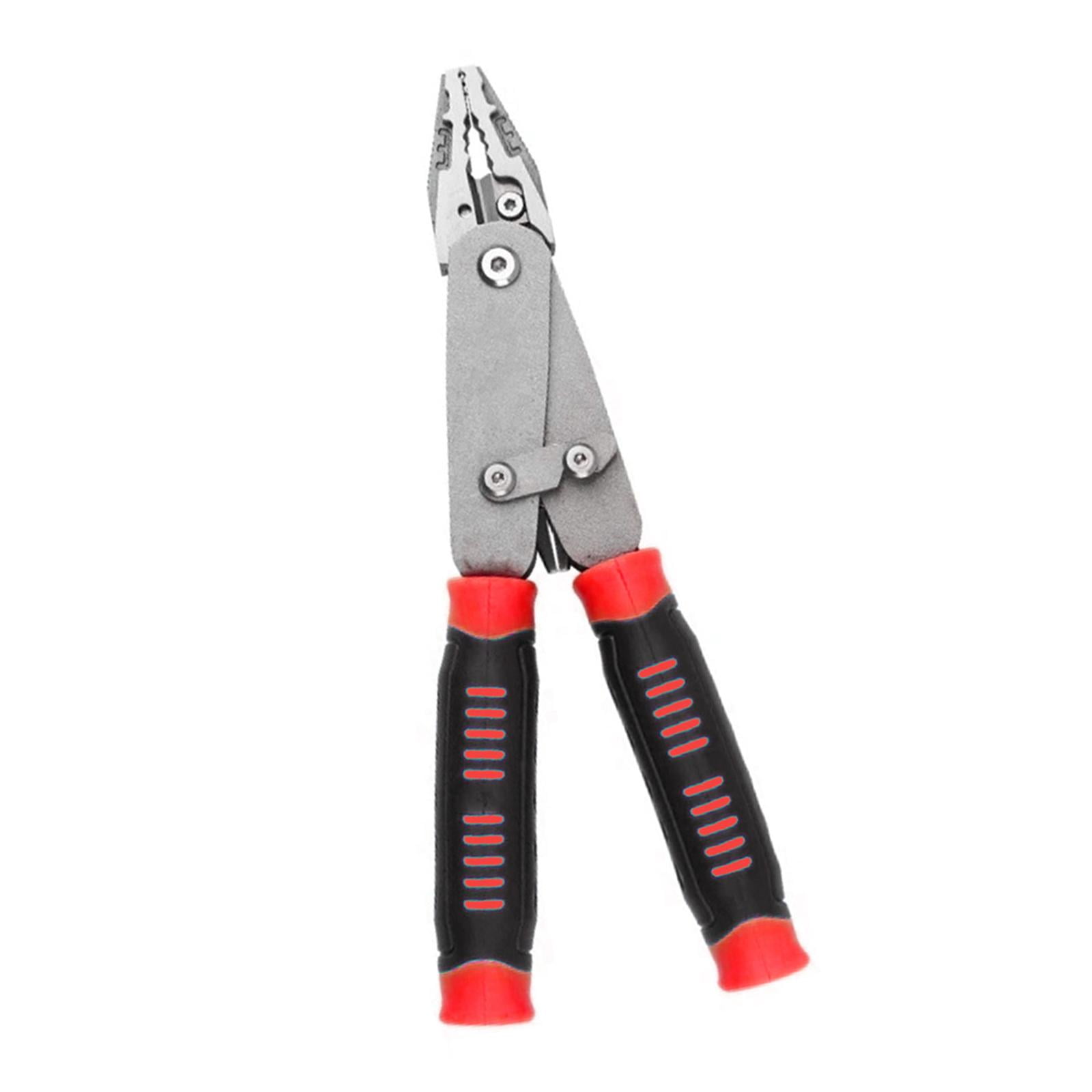 Wire Stripper Plier Tool Ergonomic Handle Design for Professional Electricians and Home Improvement