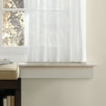 thumbnail image 2 of Mainstays Crushed Voile Sheer Curtain Single Panel, Indoor, White, 51"W x 63" L, Adult, 2 of 5