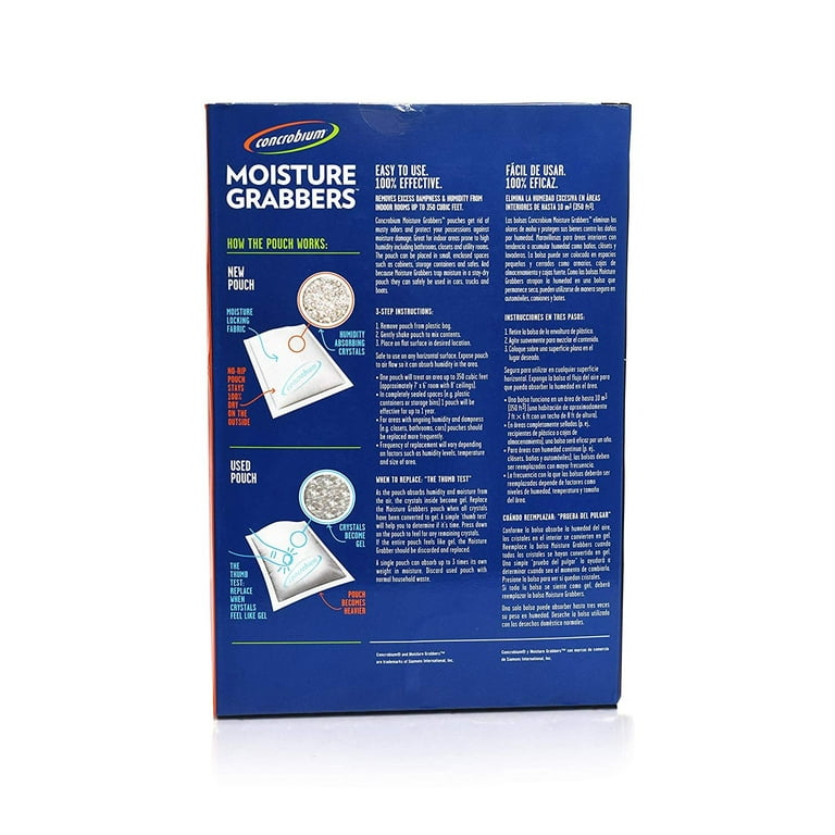 Concrobium 745-3276 Reusable Moisture Control Grabber, 9.2 Oz  