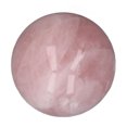 thumbnail image 1 of Bola De Adivinación, Bola De Cuarzo Rosa Natural Pulida Con Base Transparente Para Actuación De Mago, 1 of 7