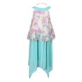 thumbnail image 2 of Richie House Girls' Summer Chiffon Dress with Irregular Bottom RH2449, 2 of 7