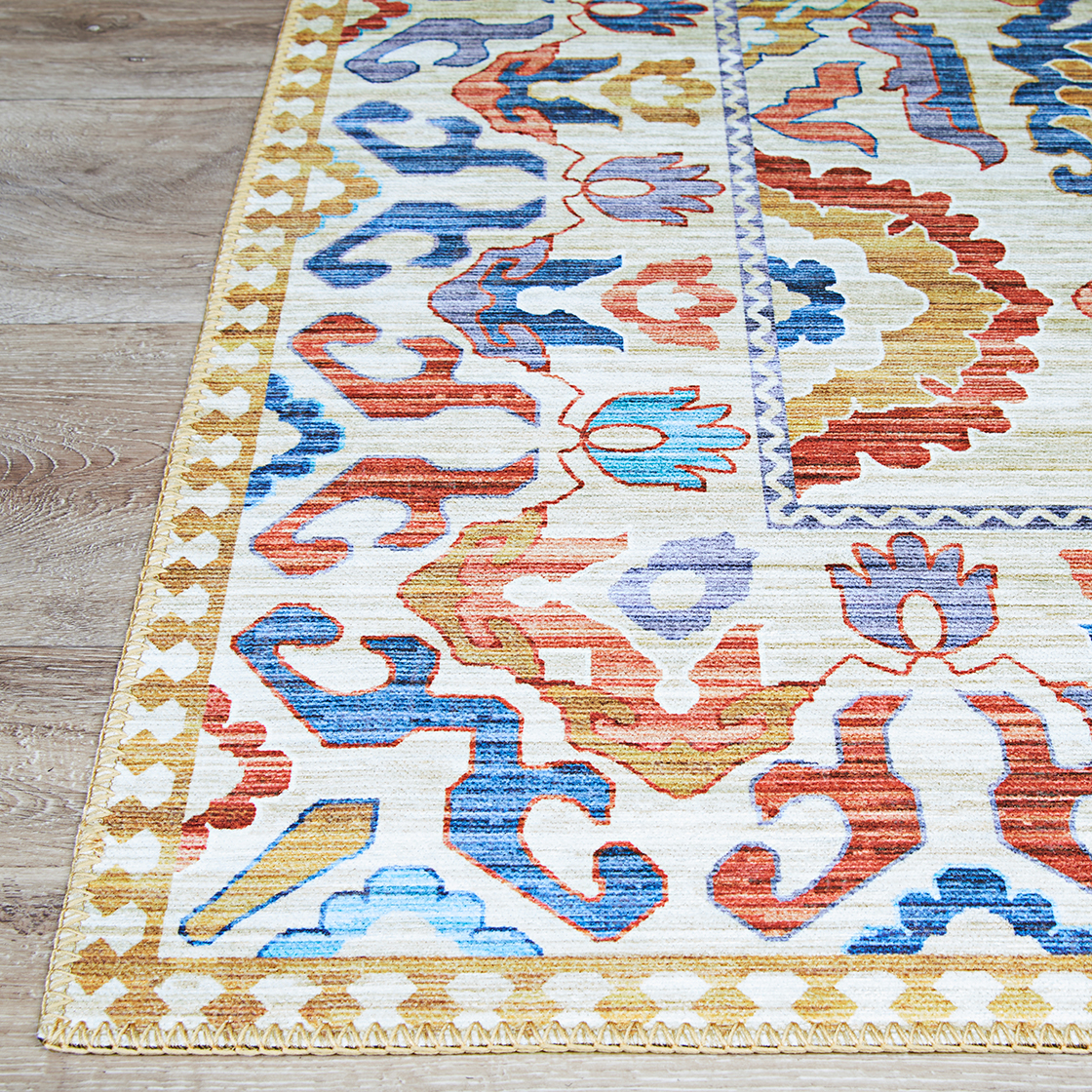 Couristan Pasha Tribal Ivory Area Rug