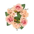 thumbnail image 2 of Anillo de vela Sunnimix Guirnalda de velas Bohemia rosa 7,5 cm, 2 of 8