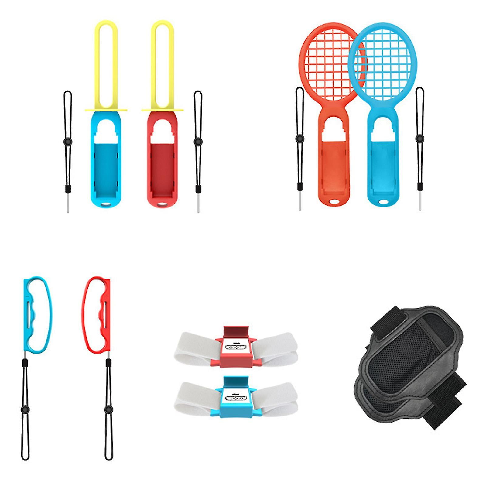 Nintendo Switch Sports Game Accessories Bundle, 10 In 1 Sport Kit