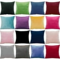 thumbnail image 3 of Xukmct Set of 1 Decorative Velvet Throw Pillow Cover Soft Pillowcase Square Pillow Case for Couch Sofa Bed, 20x20 inch, 3 of 7