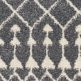 thumbnail image 7 of Nourison Royal Moroccan Bohemian Charcoal/Ivory 4' x 6' Area Rug, (4x6), 7 of 7