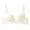 C172/White, variant on XIYON Womens Bras Women's Comfortable No Underwire Gathering Sports Beautiful Back Adjustable Bra Women's Thin Bra Comfort